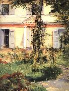 Edouard Manet The House at Rueil oil painting artist
